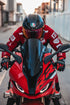 Ride Rich Regency V2 Flow Mesh Armoured GP Softshell Motorcycle Jacket - Red